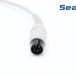 AAMI 6 PİN UYUMLU 3 LEAD EKG KABLOSU