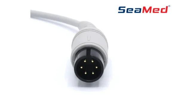 AAMI 6 PIN UYUMLU 5 LEAD EKG ARA KABLO - Görsel 2