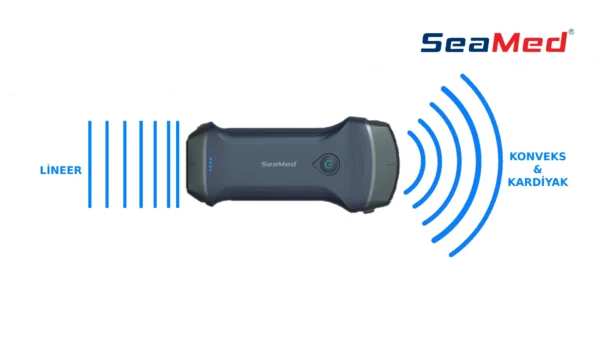 SEAMED 3'ü 1 ARADA KABLOSUZ EL TİPİ ULTRASON CİHAZI - Görsel 2