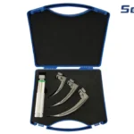 SEAMED LUNALITE MACINTOSH FİBEROPTİK LARİNGOSKOP SETİ
