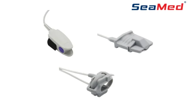 GE TRUSIGNAL UYUMLU ÇOK KULLANIMLIK SPO2 PROBU - Görsel 3