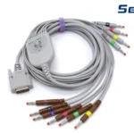 ZONCARE UYUMLU 10 LEAD BANANA EKG KABLOSU