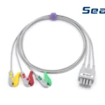 NIHON KOHDEN UYUMLU 3 LEAD EKG LEAD KABLOSU