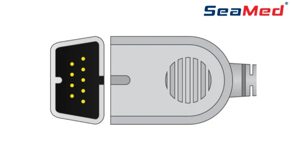 NIHON KOHDEN UYUMLU TEK KULLANIMLIK SPO2 PROBU - Görsel 2