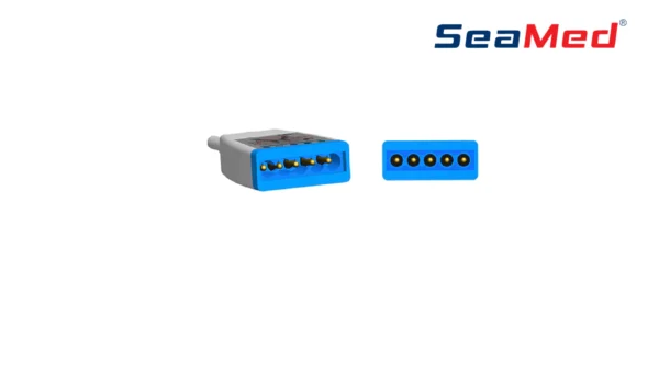 PHİLİPS UYUMLU 5 LEAD EKG ARA KABLOSU - Görsel 2