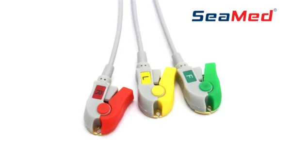 GE MARQUETTE 3 LEAD EKG KABLOSU - Görsel 2