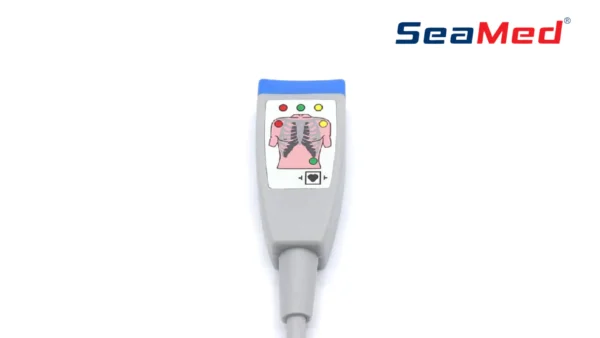 PHILIPS UYUMLU 3 LEAD EKG ARA KABLO - Görsel 3