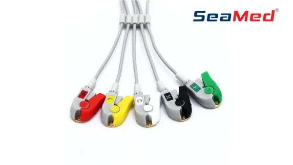 SCHILLER UYUMLU 5 LEAD EKG KABLOSU - Görsel 2