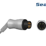 AAMI 6 PIN UYUMLU 5 LEAD EKG KABLOSU