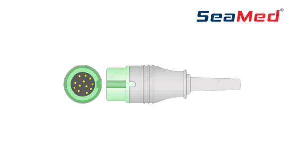 BIOCARE UYUMLU 3 LEAD EKG ARA KABLO - Görsel 2