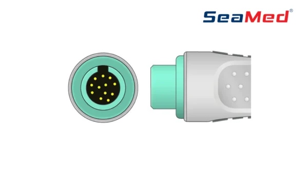 BIOCARE UYUMLU 5 LEAD EKG ARA KABLO - Görsel 2