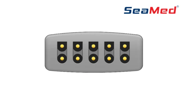 BIOLIGHT UYUMLU 5 LEAD EKG ARA KABLOSU - Görsel 3