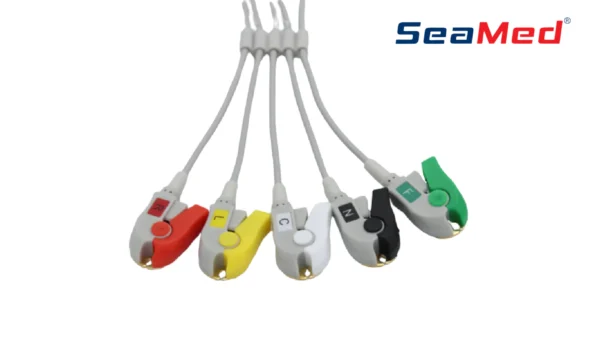 BIOCARE UYUMLU 5 LEAD EKG KABLOSU - Görsel 2