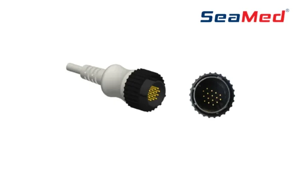 KENZ 16 PIN UYUMLU 10 LEAD BANANA EKG KABLOSU - Görsel 3