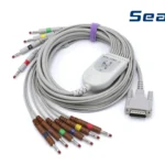 SCHILLER UYUMLU 10 LEAD BANANA EKG KABLOSU