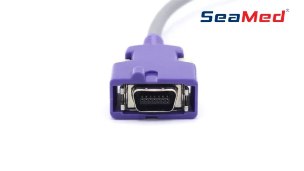 NELLCOR OXIMAX DOC-10 UYUMLU SPO2 ARA KABLO - Görsel 2