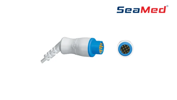 BIOLIGHT 12 PIN UYUMLU SPO2 ARA KABLO - Görsel 2