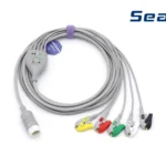 PHILIPS 8 PIN UYUMLU 5 LEAD EKG KABLOSU