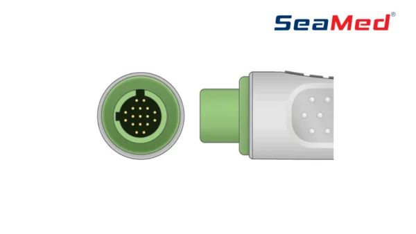 SPACELABS UYUMLU 3 LEAD EKG ARA KABLO - Görsel 2